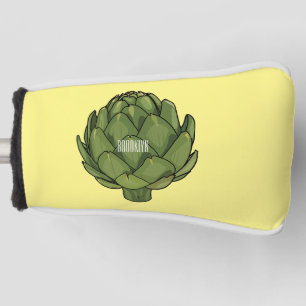 Artischocken Cartoon-Illustration  Golf Headcover