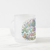 Artischocken Künstler Mattglastasse (Vorderseite Links)