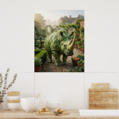 Artischocken-Nashorn Poster (Küche)