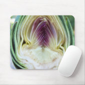 Artischocken-Profil-Mausunterlage Mousepad (Mit Mouse)