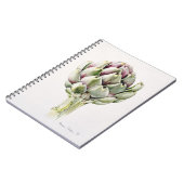 Artischocken-Studie 1993 Notizblock (Linke Seite)