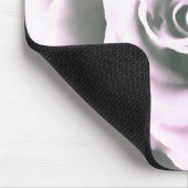 Artisitc Big Bale Peach Rose Mousepad (Ecke)