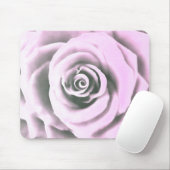 Artisitc Big Bale Peach Rose Mousepad (Mit Mouse)