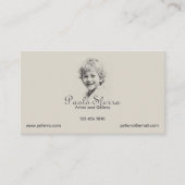 Artist and Gallery Visitenkarte (Vorderseite)