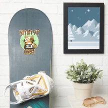 Artist at work cute cat design