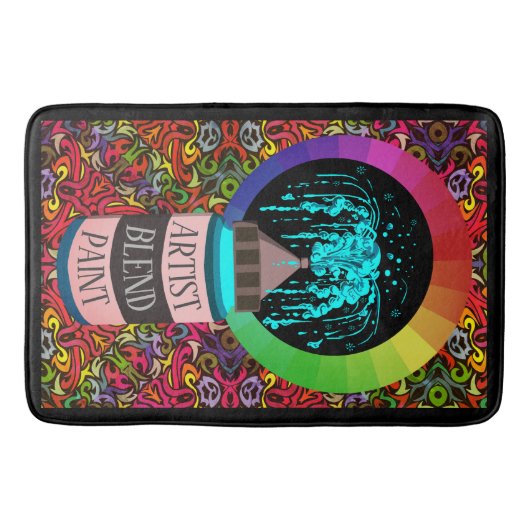 Artist Blend Paint Bath / Work Mat Badematte (Vorderseite)
