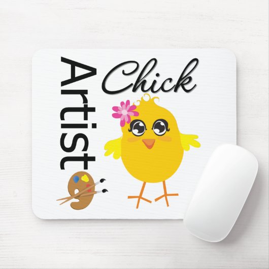 Artist Chick Mousepad (Mit Mouse)
