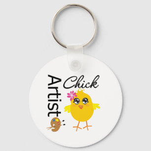 Artist Chick Schlüsselanhänger