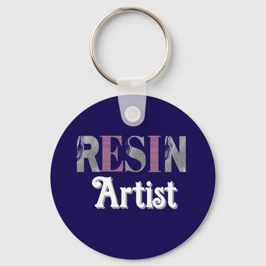 Artist Crafter zurücksetzen Schlüsselanhänger (Vorderseite)