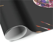 ARTIST FARBE PALETTE GESCHENKPAPIER (Rolleneckpunkt)