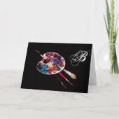 ARTIST FARBE PALETTE MONOGRAMM (Vorderseite)