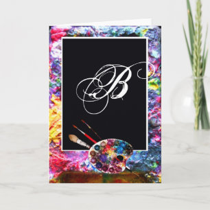 ARTIST FARBE PALETTE MONOGRAMM