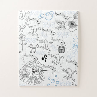 Artist Frog Puzzle
