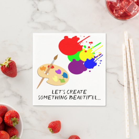 Artist Napkins Serviette (Beispiel)