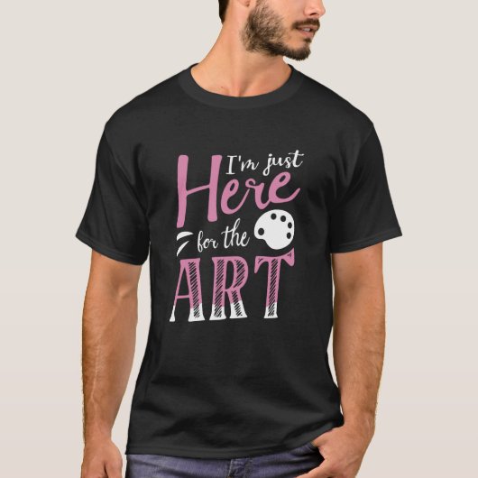 Artist Outfit Apparel for Painter Sketching Paint T-Shirt (Vorderseite)
