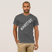 #ARTIST Oversized Letters Men-T - Shirt (Vorne ganz)