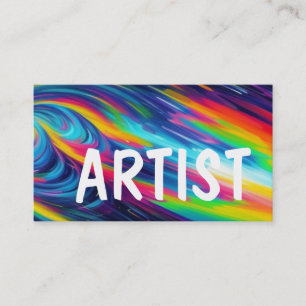 Artist Paint Dream Visitenkarte