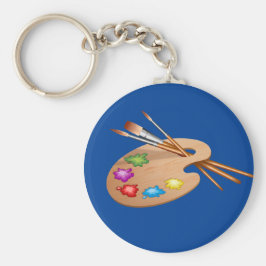 Artist Palette, Art Teacher Schlüsselanhänger