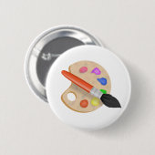 Artist Palette Button (Vorne & Hinten)