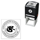 Artist Palette Certificate of Authenticity #2 URL Permastempel (Beispiel)