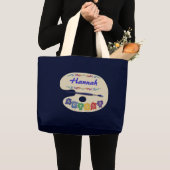 Artist-Palette Jumbo Stoffbeutel (Vorderseite (Produkt))
