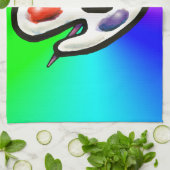 Artist Palette Küchentuch (Gefaltet)