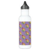 Artist Palette mit Pinsel Edelstahlflasche (Links)