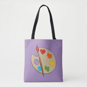 Artist Palette mit Pinsel Tasche