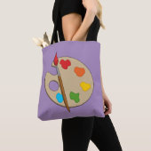 Artist Palette mit Pinsel Tasche (Von Nahem)