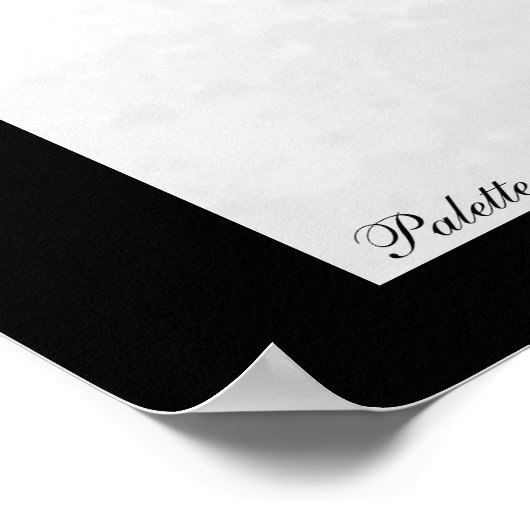 Artist Palette Poster (Ecke)