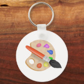 Artist Palette Schlüsselanhänger (Vorderseite)