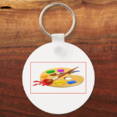 Artist Palette Schlüsselanhänger (Vorderseite)