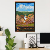 Artist Point - Yellowstone Nat'l Park Poster (Heimbüro)