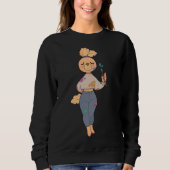 Artist Poodle Sweatshirt (Vorderseite)