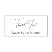 Artist Studio Danke Briefmarke Gummistempel (Prägung)