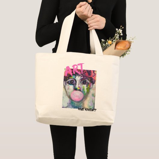 Artist Tote Jumbo Stoffbeutel (Vorderseite (Produkt))