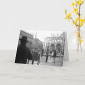 Artist Venice Italien Karte (Gelbe Blume)