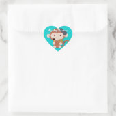 Artiste Monkey Stickers (Tasche)