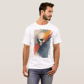 Artistic Abstract Crewneck T-Shirt (Vorne ganz)