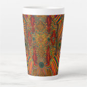 Artistic Abstract Pattern for late mug Milchtasse (Vorderseite)