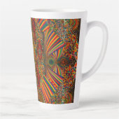 Artistic Abstract Pattern for late mug Milchtasse (Rechts)