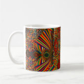 Artistic Abstract Pattern Tie for cup Kaffeetasse (Links)