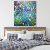 Artistic Agapanthus Fine Art Blume Leinwanddruck (Insitu (Schlafzimmer))