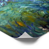 Artistic Agapanthus Fine Art Blume Poster (Ecke)