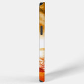 Artistic Beach Bird Sea iPhone Hülle (Rechte Seite)