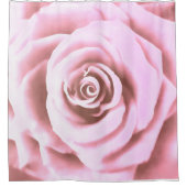 Artistic Big Bale Pink Rose Duschvorhang (Vorderseite)