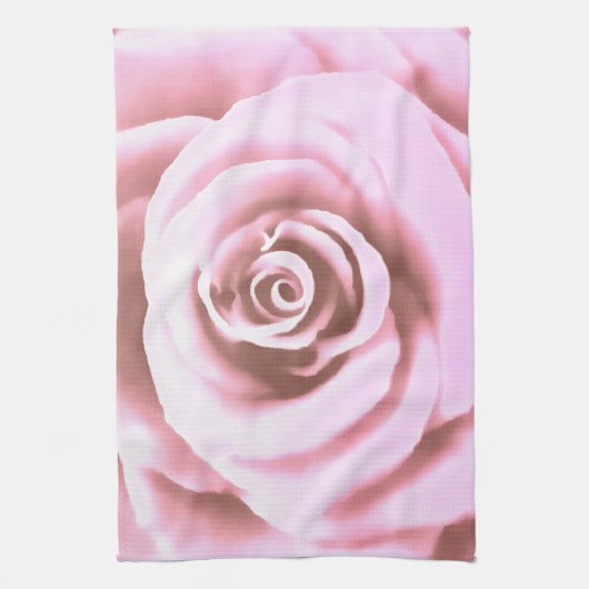 Artistic Big Bale Pink Rose Geschirrtuch (Vertikal)