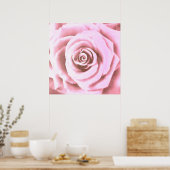 Artistic Big Bale Pink Rose Poster (Küche)