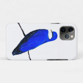 Artistic Blue Bird Tree Schlucken Case-Mate iPhone Hülle (Rückseite (Horizontal))