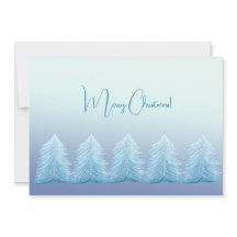 Artistic Blue Silver Nordic Frohe Weihnachten